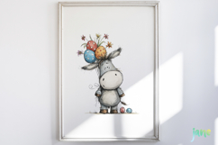 Whimsical Easter Animals Clipart Product Image 2