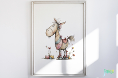 Whimsical Easter Animals Clipart Product Image 2