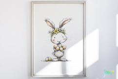 Whimsical Easter Animals Clipart Product Image 2