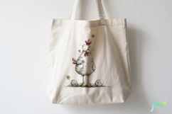 Whimsical Easter Animals Clipart Product Image 3