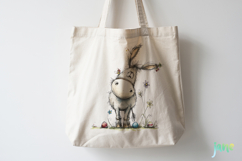 Whimsical Easter Animals Clipart Product Image 3