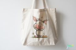 Whimsical Easter Animals Clipart Product Image 3