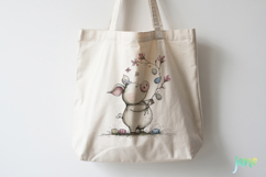 Whimsical Easter Animals Clipart Product Image 3