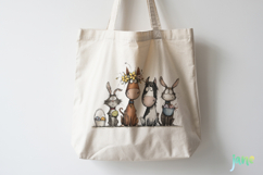 Whimsical Easter Animals Clipart Product Image 3