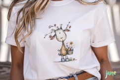 Whimsical Easter Animals Clipart Product Image 5