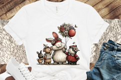 Whimsical Easter Animals Playing Product Image 3