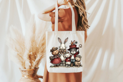 Whimsical Easter Animals Playing Product Image 5