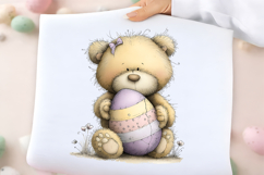 Whimsical Easter Bear Clipart Product Image 2