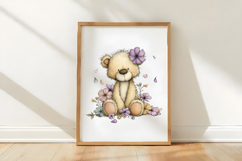 Whimsical Easter Bear Clipart Product Image 3