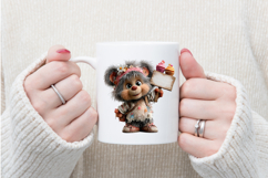 Whimsical Easter Bear Clipart Product Image 4