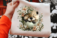 Whimsical Easter Beaver Clipart Product Image 2