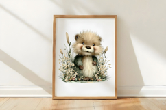 Whimsical Easter Beaver Clipart Product Image 3