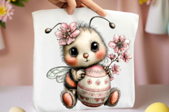 Whimsical Easter Bunny Clipart Product Image 2