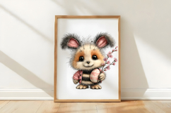 Whimsical Easter Bunny Clipart Product Image 3