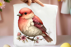 Whimsical Easter Bird Clipart Product Image 2