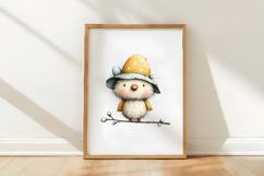 Whimsical Easter Bird Clipart Product Image 3