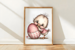 Whimsical Easter Birds Clipart Product Image 2