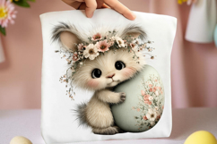 Whimsical Easter Bunny Clipart Product Image 2