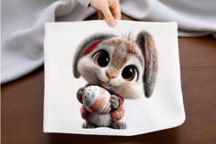 Whimsical Easter Bunny Clipart Product Image 2