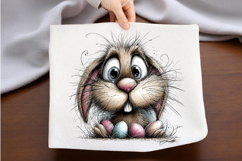 Whimsical Easter Bunny Clipart Product Image 2
