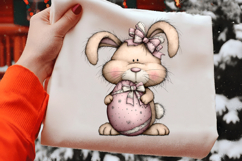 Whimsical Easter Bunny Clipart Product Image 2