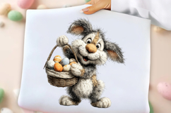 Whimsical Easter Bunny Clipart Product Image 2