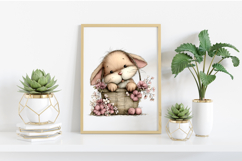 Whimsical Easter Bunny Clipart Product Image 2