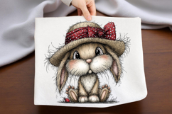 Whimsical Easter Bunny Clipart Product Image 2