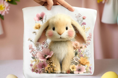 Whimsical Easter Bunny Clipart Product Image 2