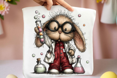 Whimsical Easter Bunny Clipart Product Image 2