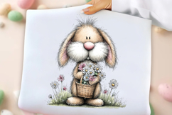 Whimsical Easter Bunny Clipart Product Image 3