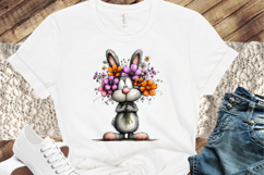 Whimsical Easter Bunny Clipart Product Image 3