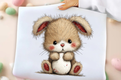 Whimsical Easter Bunny Clipart Product Image 3