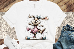 Whimsical Easter Bunny Clipart Product Image 3
