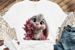 Whimsical Easter Bunny Clipart Product Image 3