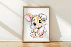 Whimsical Easter Bunny Clipart Product Image 3