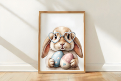 Whimsical Easter Bunny Clipart Product Image 3