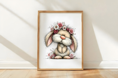 Whimsical Easter Bunny Clipart Product Image 3