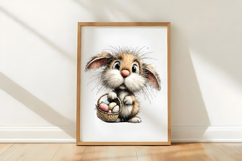 Whimsical Easter Bunny Clipart Product Image 3