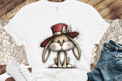 Whimsical Easter Bunny Clipart Product Image 3