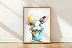 Whimsical Easter Bunny Clipart Product Image 3