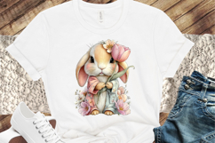 Whimsical Easter Bunny Clipart Product Image 3