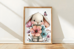 Whimsical Easter Bunny Clipart Product Image 3