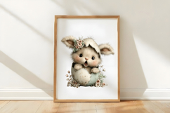 Whimsical Easter Bunny Clipart Product Image 3
