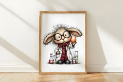 Whimsical Easter Bunny Clipart Product Image 3