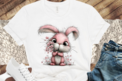 Whimsical Easter Bunny Clipart Product Image 3