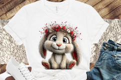 Whimsical Easter Bunny Clipart Product Image 3