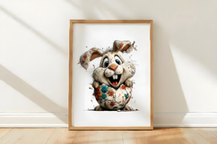 Whimsical Easter Bunny Clipart Product Image 3
