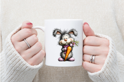 Whimsical Easter Bunny Clipart Product Image 4