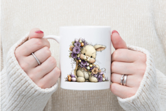 Whimsical Easter Bunny Clipart Product Image 4